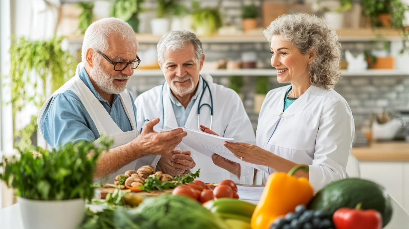 Професійні консультанти з планування харчування для літніх людей